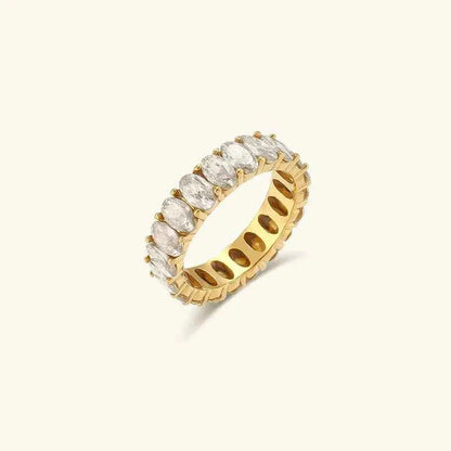 Eleganter Solitärring 585 Gold - IdealeKleiden