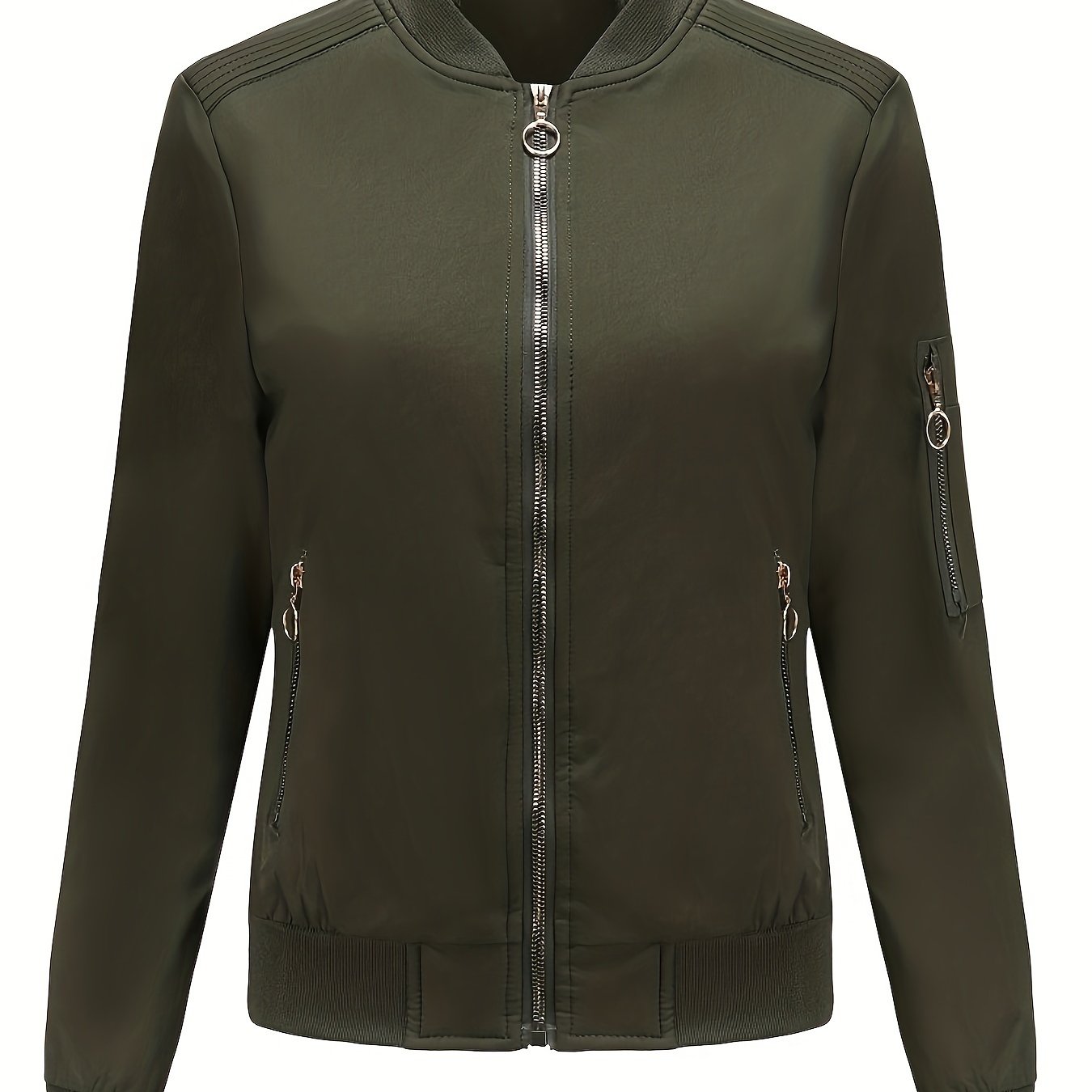 Blouson élégant uni moderne