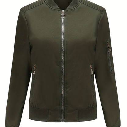 Blouson élégant uni moderne