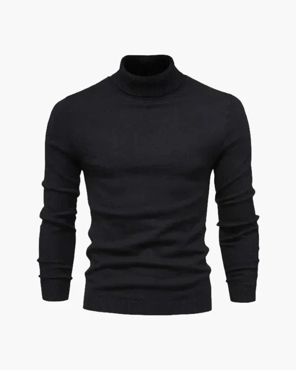 Herren Rollkragenpullover Slim Fit Qualität - IdealeKleiden