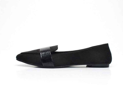 Pantoufles élégantes et pointues