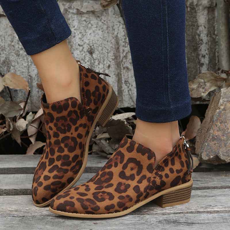 Élégantes bottines pour femme à bout pointu