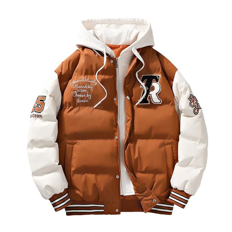 Veste d'hiver homme sportive chaude à capuche