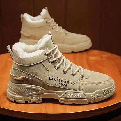 Bottes élégantes en cuir pour homme Design classique
