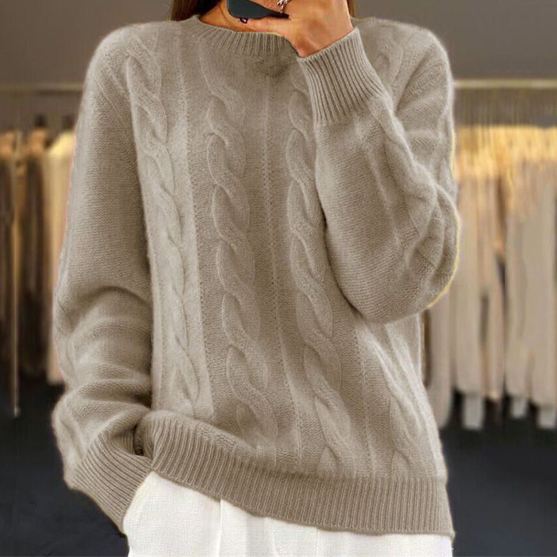 Pull de salon confortable