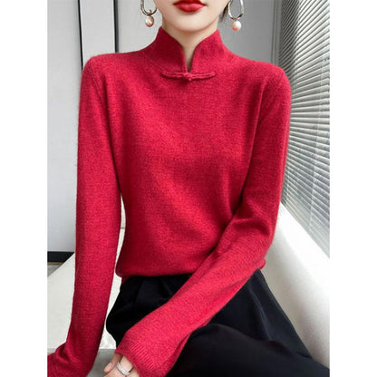 Pull tricoté moderne pour femmes