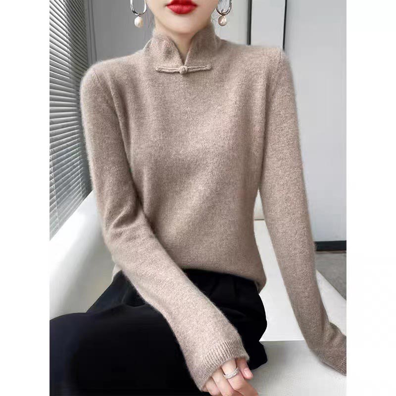 Pull tricoté moderne pour femmes