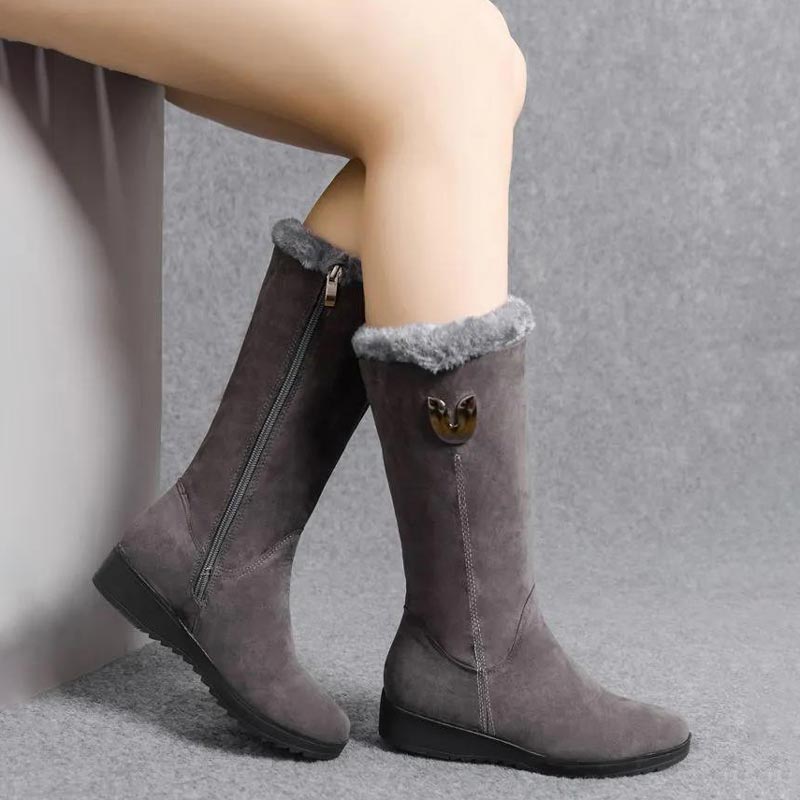 Warmes Thermo Schneestiefel Damen - IdealeKleiden