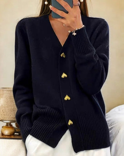 Cardigan en maille oversize ample pour femme