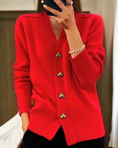 Cardigan en maille oversize ample pour femme