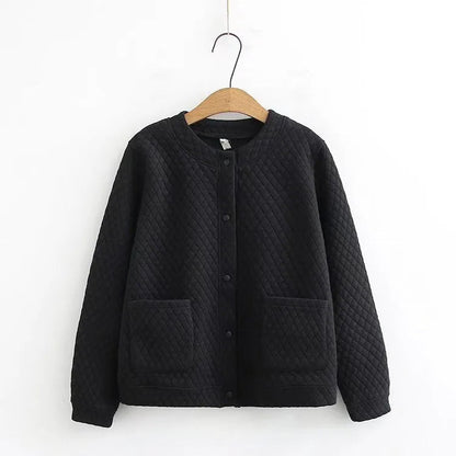 Gilet grande taille printemps à carreaux