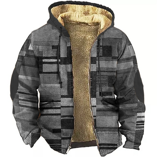 Gilet à capuche coloré et sportif pour hommes