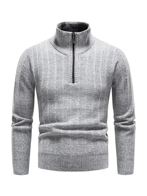 Pull homme fermeture éclair moderne