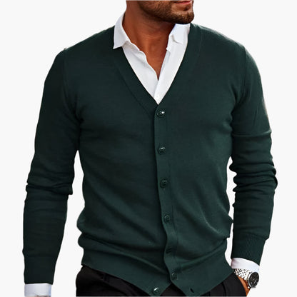 Cardigan chic col en V Élegance