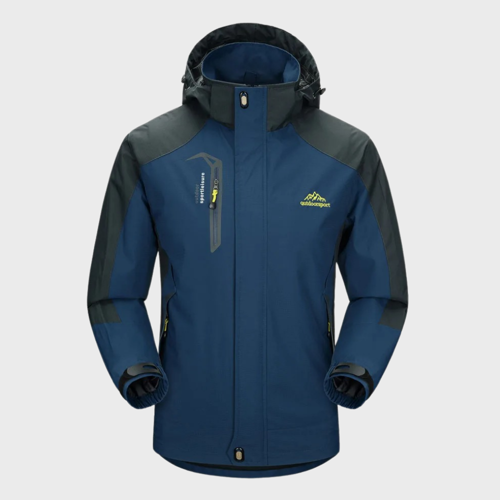 Coupe-vent de randonnée imperméable pour homme