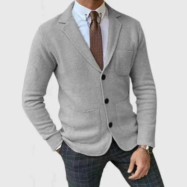 Cardigan Homme Moderne Coupe Slim