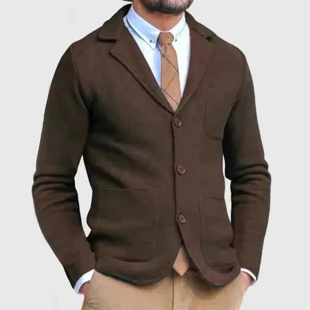 Cardigan Homme Moderne Coupe Slim