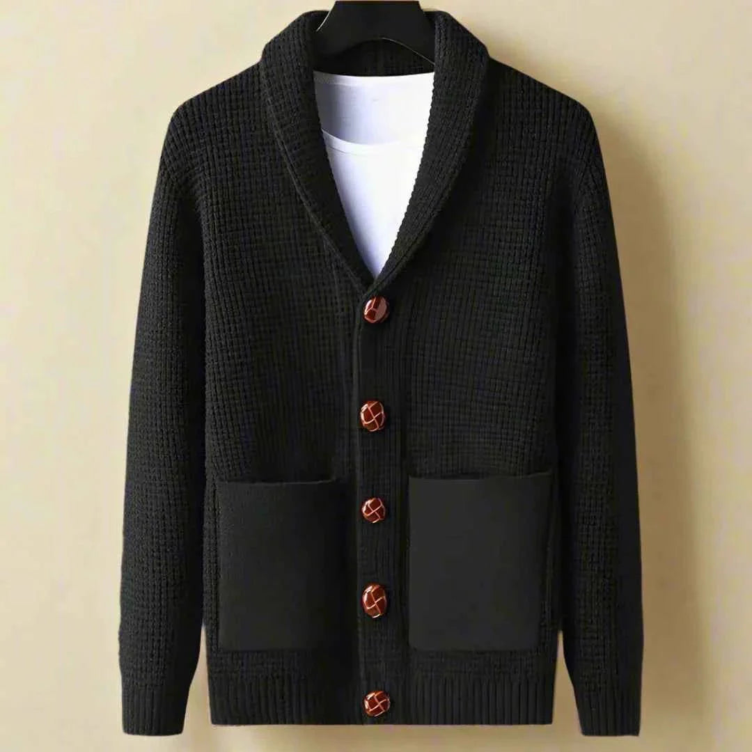 Cardigan homme boutonné moderne