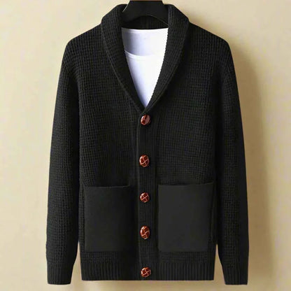 Cardigan homme boutonné moderne