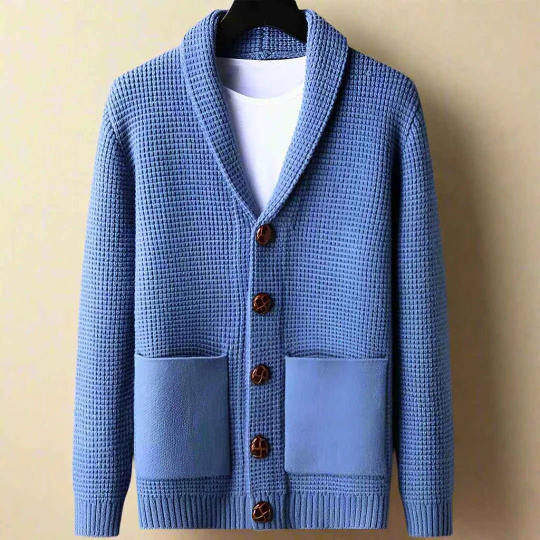 Cardigan homme boutonné moderne