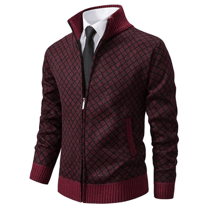 Gilet en losanges élégant