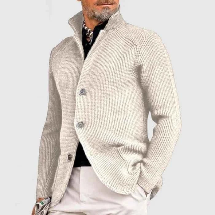 Pull en maille pour homme, chaud et confortable