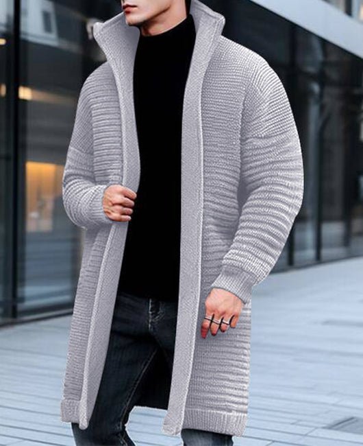 Gilet long moderne pour hommes