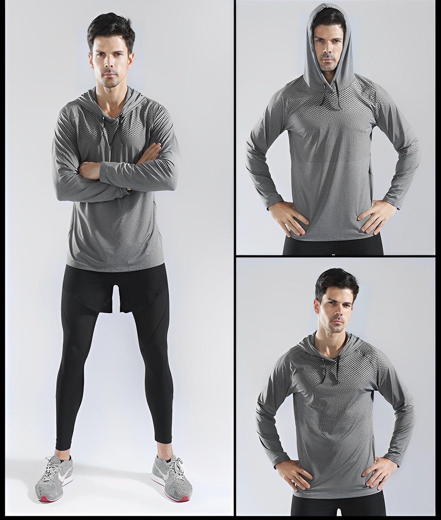 Sweat à capuche fitness stylé Confortable et sportif