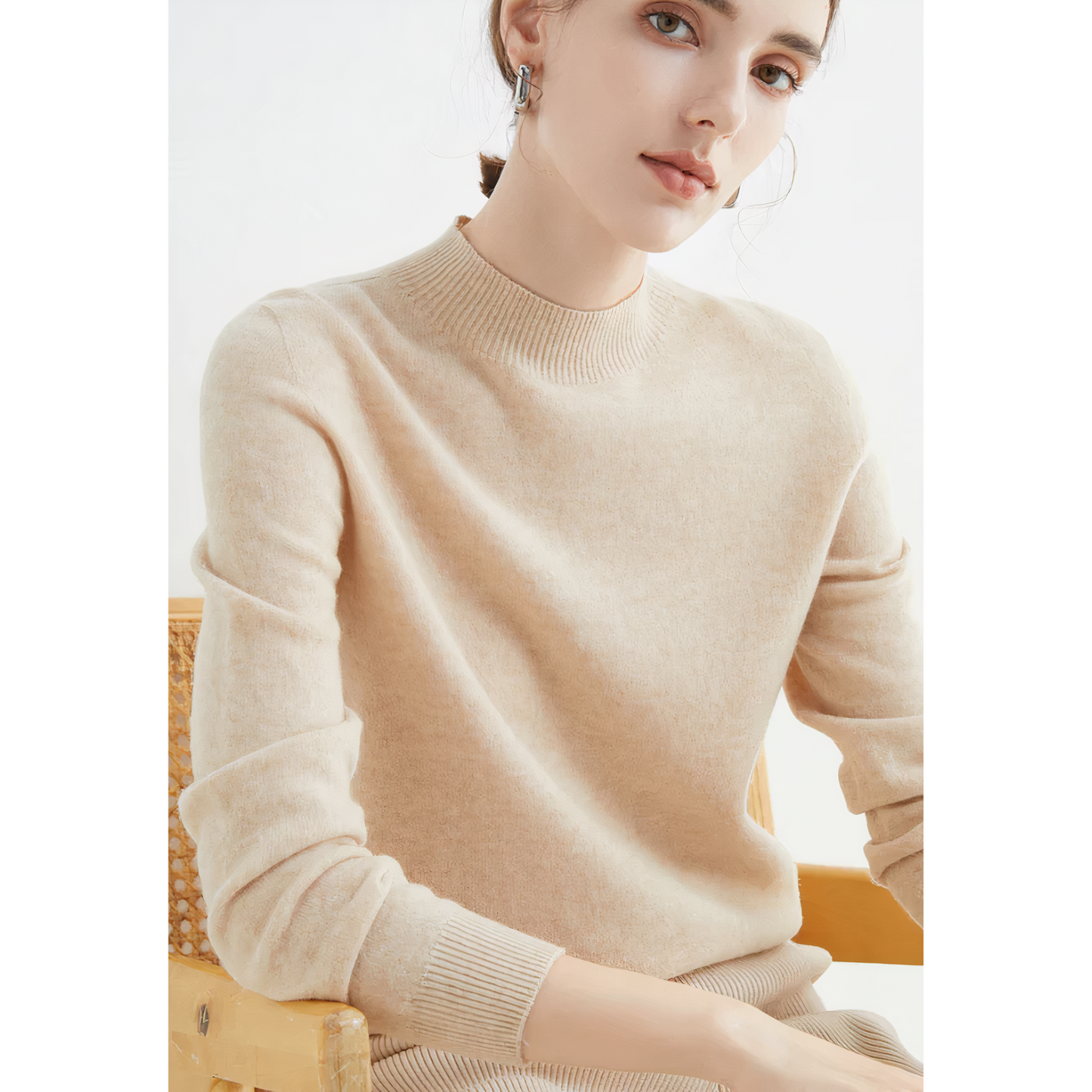 Pull élégant en cachemire doux pour femme