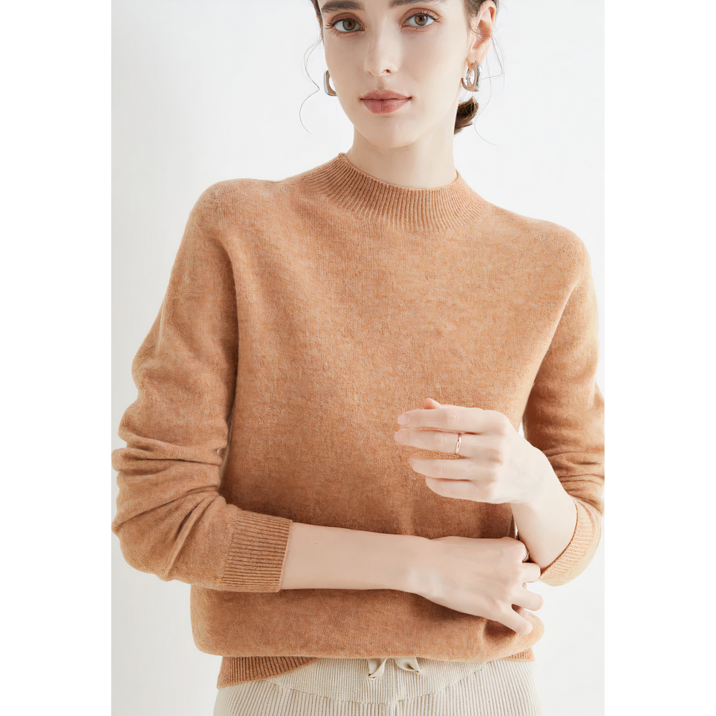 Pull élégant en cachemire doux pour femme
