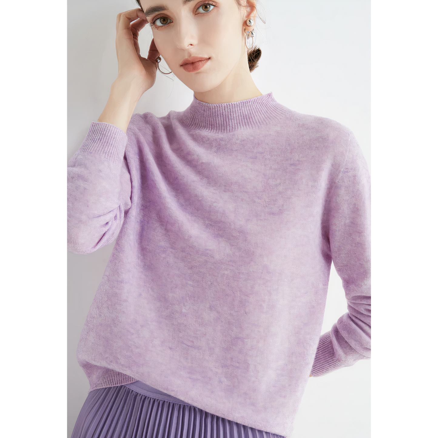 Pull élégant en cachemire doux pour femme