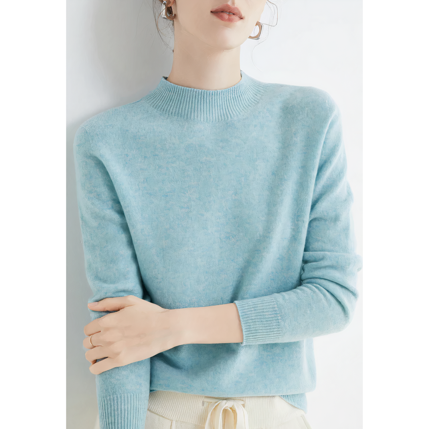 Pull élégant en cachemire doux pour femme