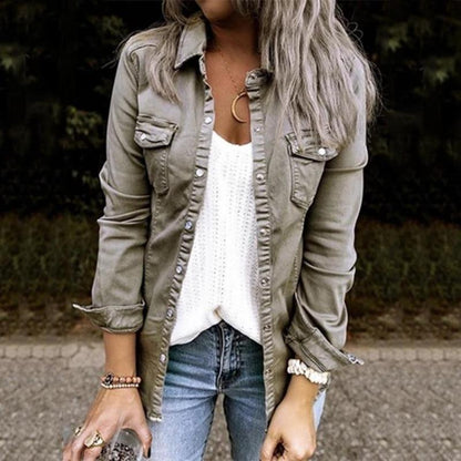Veste en jean pour femme Confortable et stylée