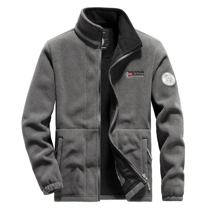 Veste élégante pour homme, polaire chaude, hiver
