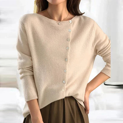 Pull-over élégant à carreaux pour femme