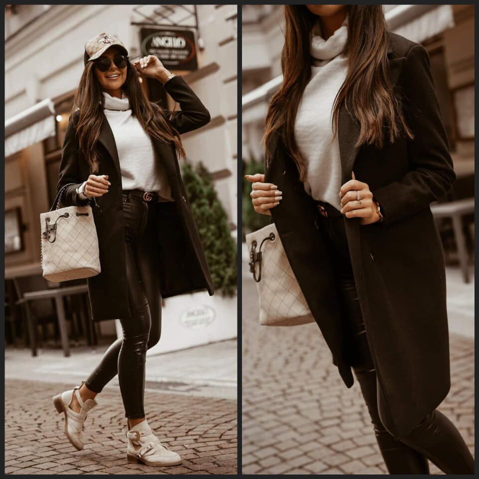Veste longue femme élégante marron - Confortable et stylée