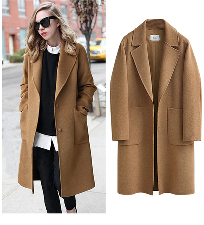 Veste longue élégante pour femme