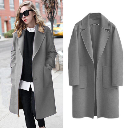 Veste longue élégante pour femme