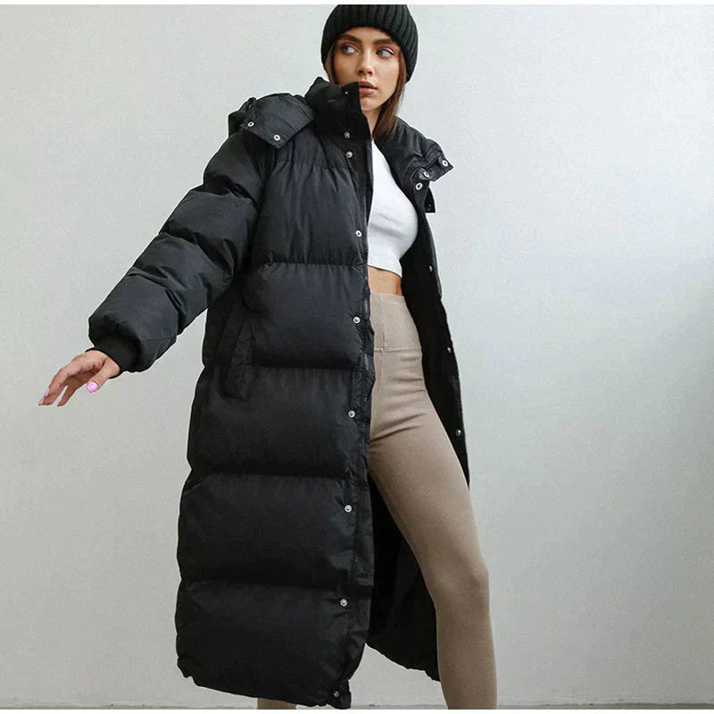 Doudoune longue élégante pour femme