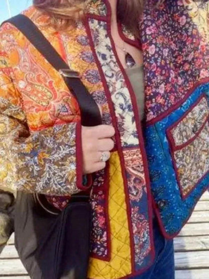 Manteau élégant pour femme avec imprimé sympa
