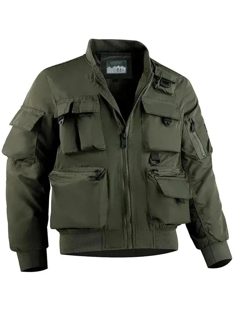 Veste d'hiver élégante pour homme, coupe slim