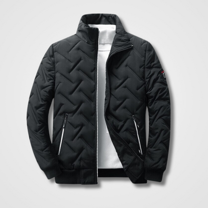 Stylische Herren Bomberjacke Modern Design - IdealeKleiden