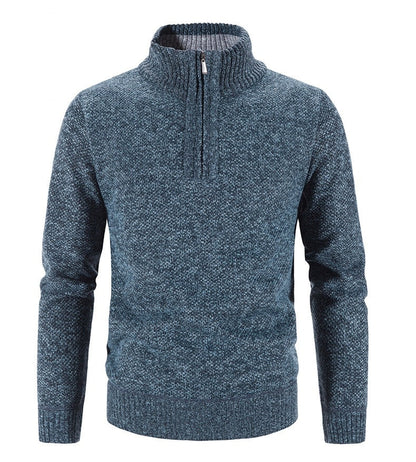 Pull homme stylé avec demi-zip