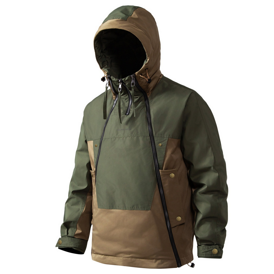 Herren Winterjacke Modern Doppelreißverschluss - IdealeKleiden