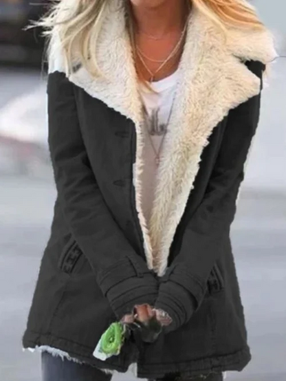 Veste élégante pour femme, chaude et isolée