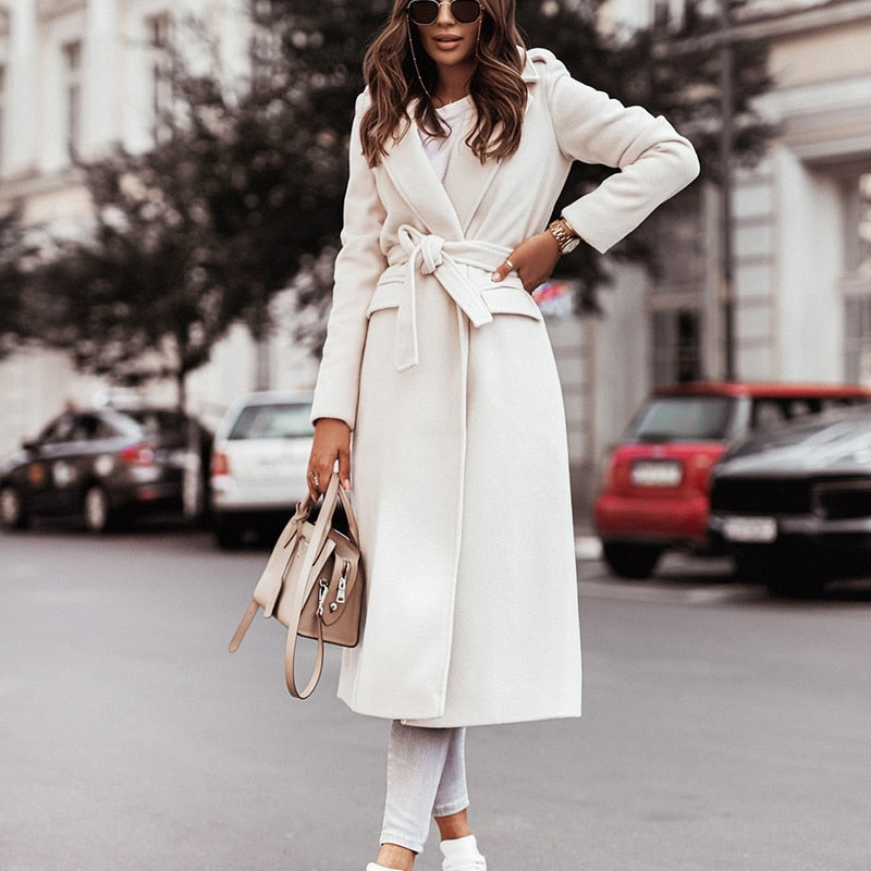 Doudoune longue et chaude pour femme