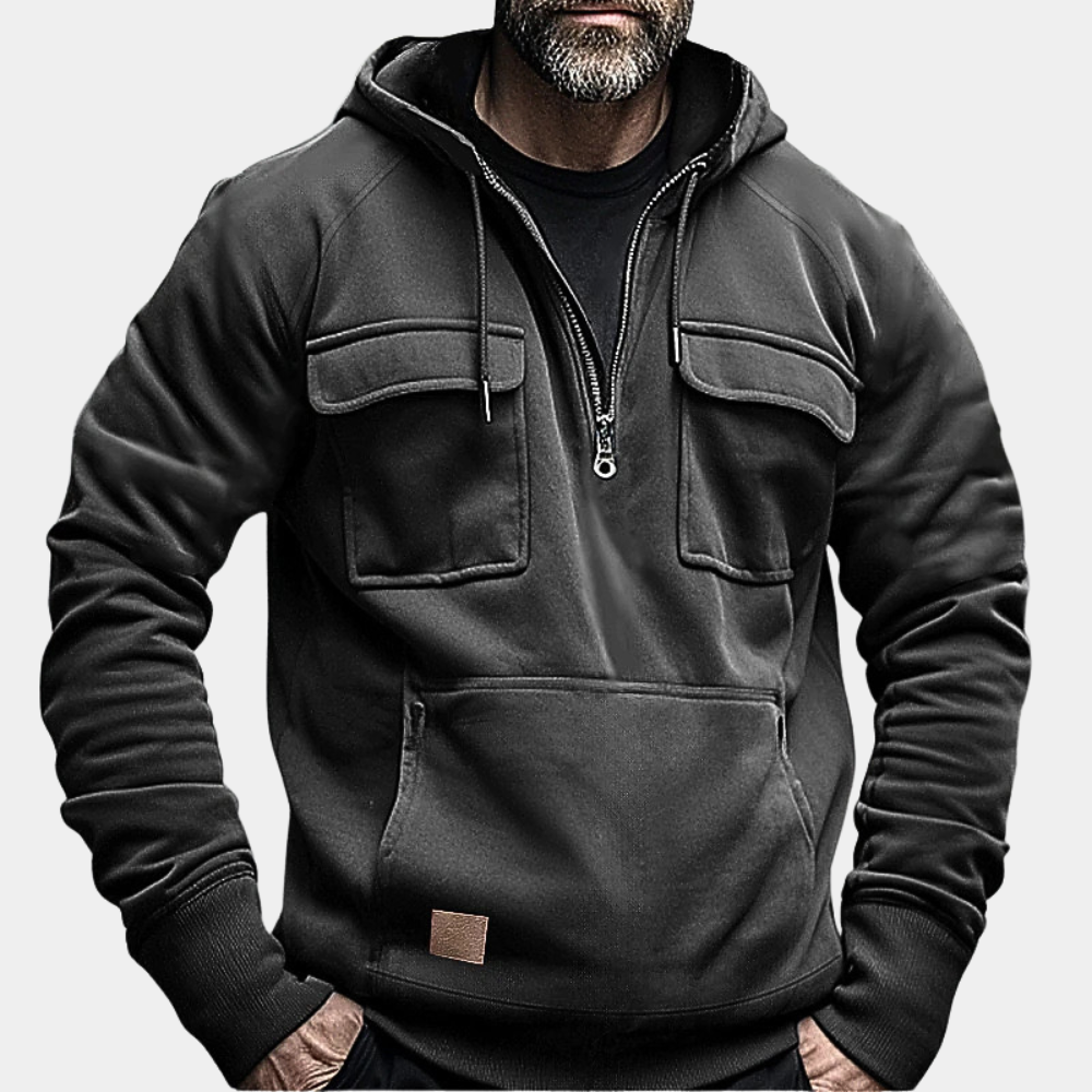 Stilvoller Herren Hoodie Winter - IdealeKleiden