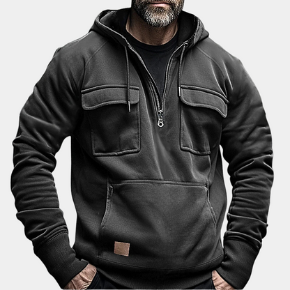 Stilvoller Herren Hoodie Winter - IdealeKleiden