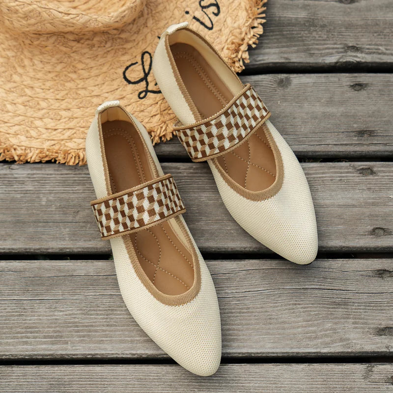 Ballerines pour femmes, chaussures décontractées de printemps