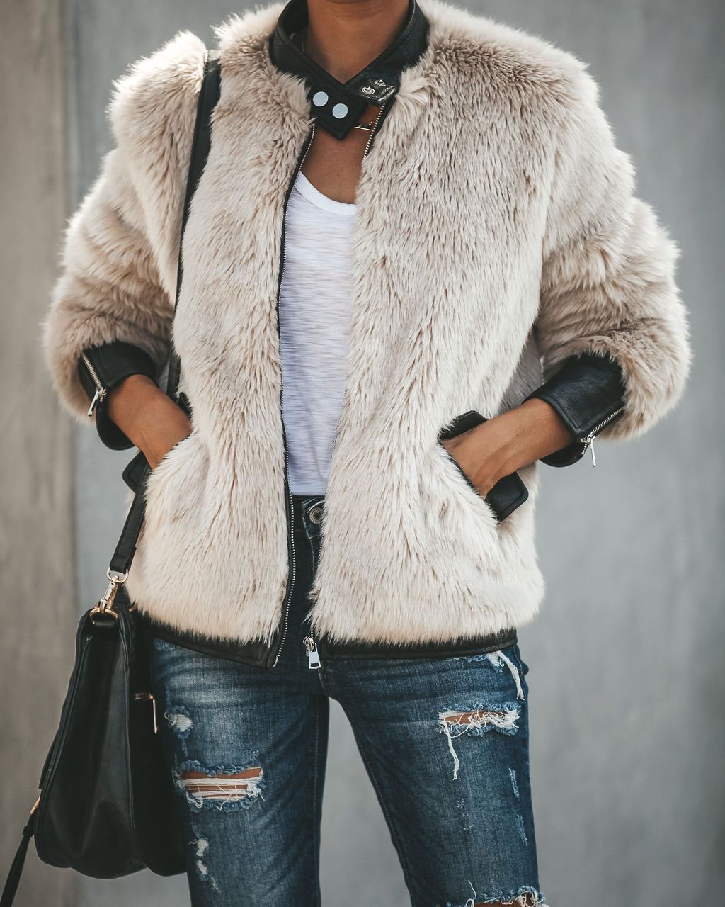 Veste d'hiver élégante pour femme Chaude Confortable